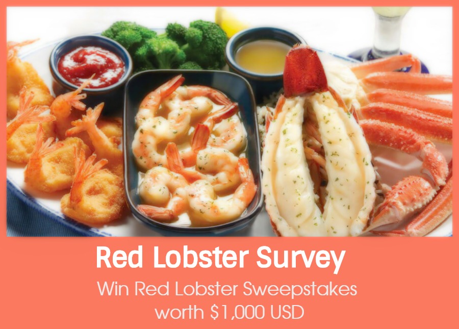 Red Lobster Survey Sweepstakes