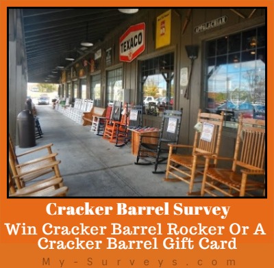 cracker barrel Survey