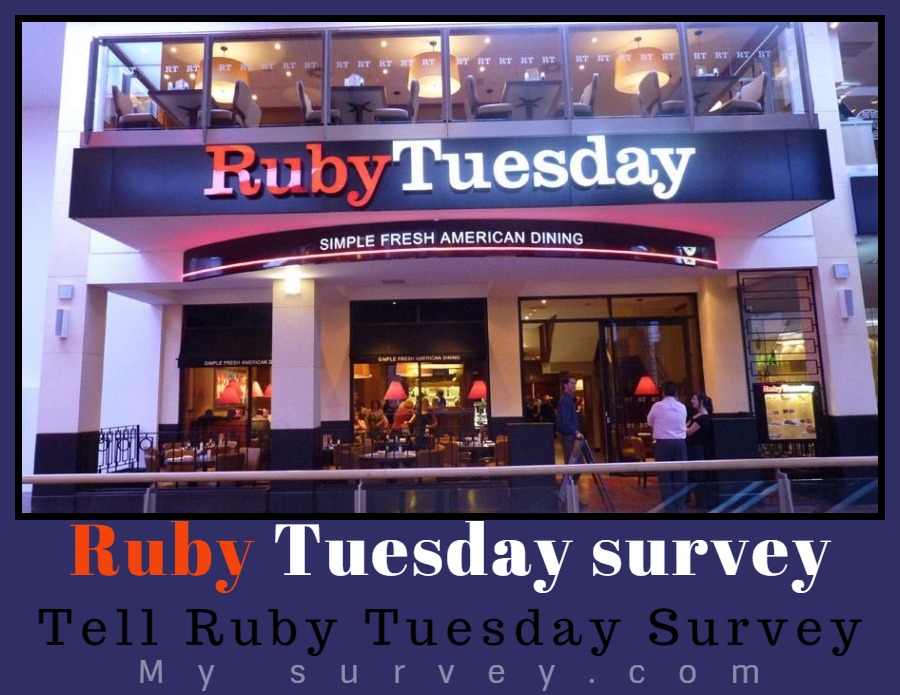 ruby tuesday Survey