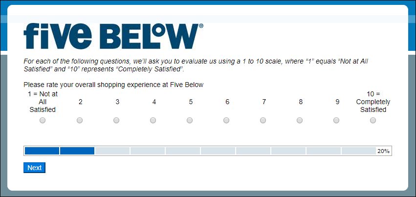 five below survey 3