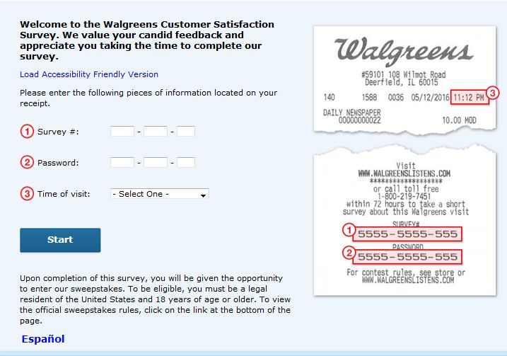 How To Join Walgreens Customer Survey